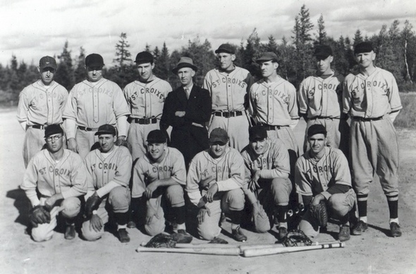 The St Croixs team of St Stephen, New Brunswick in 1939
