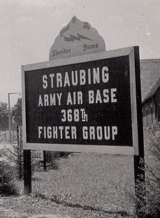 368th Fighter Group in Straubing