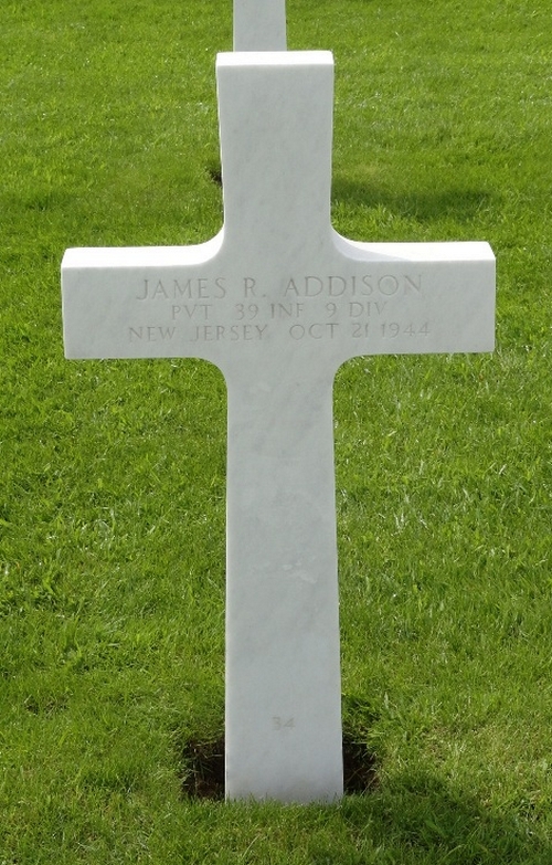 James R. Addison Grave