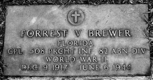 Forrest V. Brewer Grave