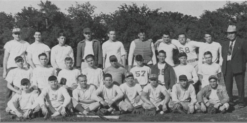 Baylor freshman baseball team 1939