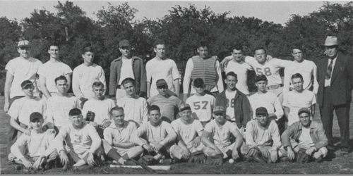Baylor freshman baseball team 1939