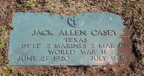 Jack Casey Grave