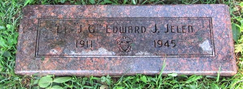 Lt (jg) Edward J. Jelen's grave