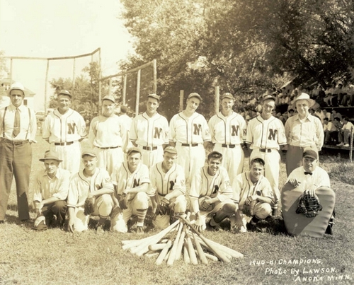 Nowthen amateur baseball team 1941