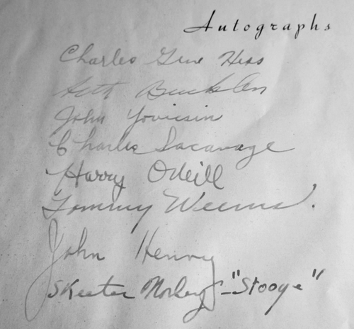 Harry O'Neill Signature