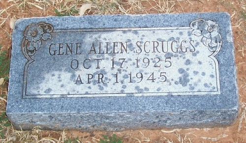 Gene Scruggs Grave
