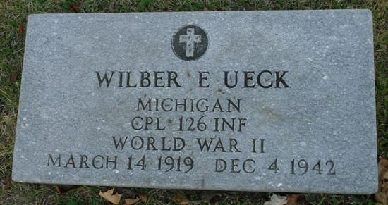 Wilbur Ueck Grave
