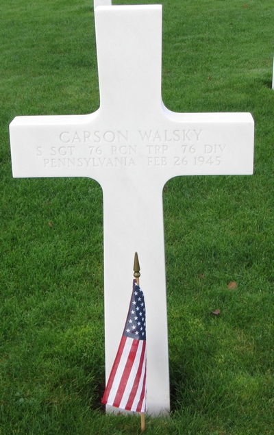 Carson Walsky Grave