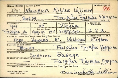 Maurice Miller Williams